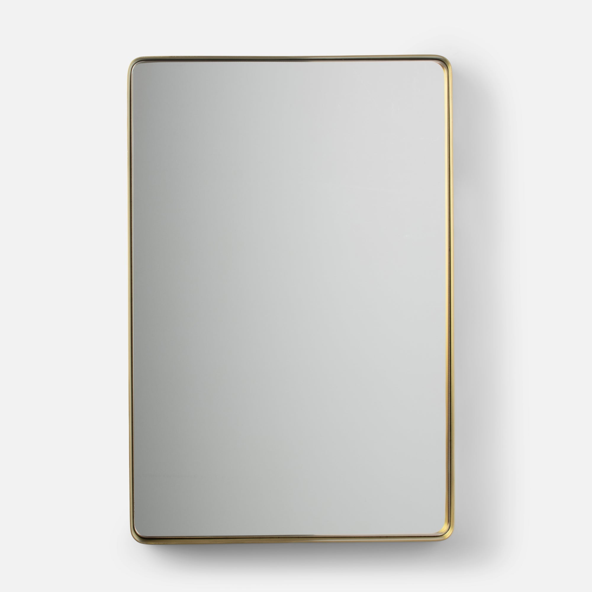 Leo Mirror — Rounded Rectangle in walnut